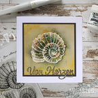 Karten-Kunst Clear Stamps KK-0157 - Ammonit