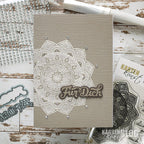 Karten-Kunst Clear Stamps KK-0158 - Mandala Schön dass es dich gibt
