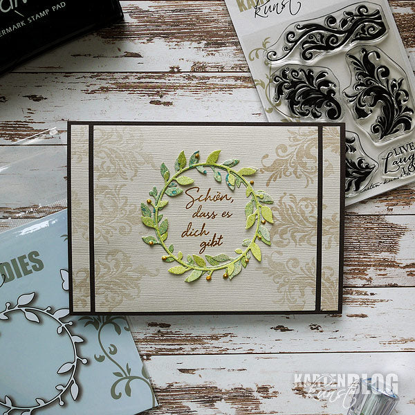 Karten-Kunst Clear Stamps KK-0159 - Alte Randschnörkel