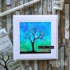 Karten-Kunst Clear Stamps KK-0125 - Trauerbaum