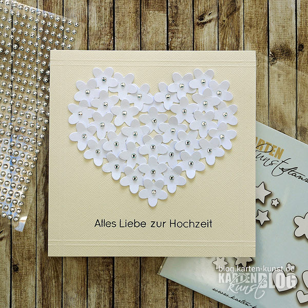 Karten-Kunst Stanzschablone kk-D068 - Confetti