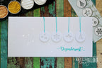 Karten-Kunst Clear Stamps KK-0115 - Kalligraphie im Dezember