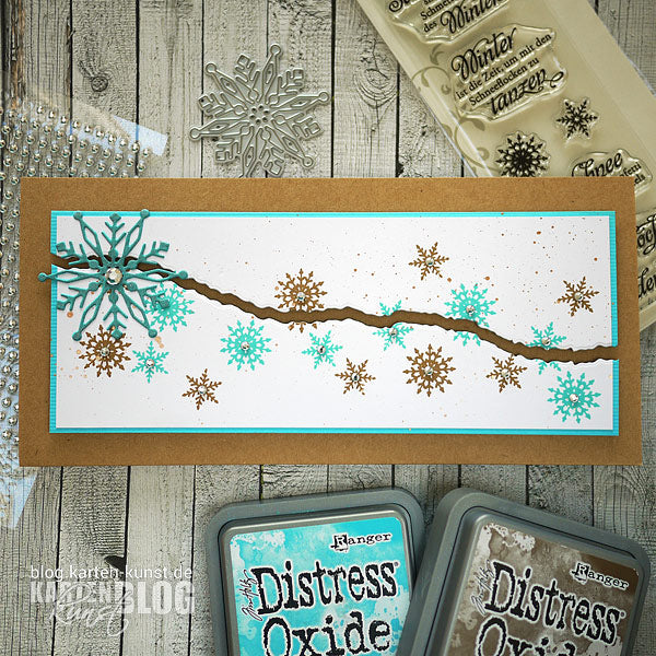 Karten-Kunst Stanzschablone kk-D102 - Mini Snowflake 2