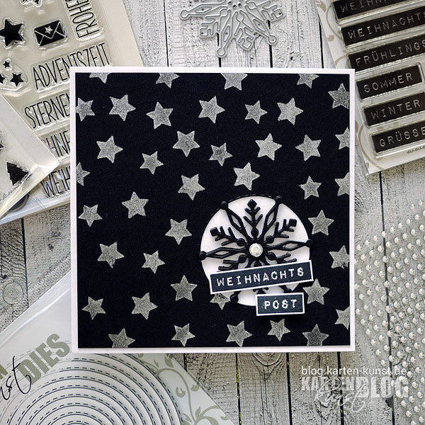 Karten-Kunst Clear Stamps KK-0149 - Labelwriter fürs ganze Jahr