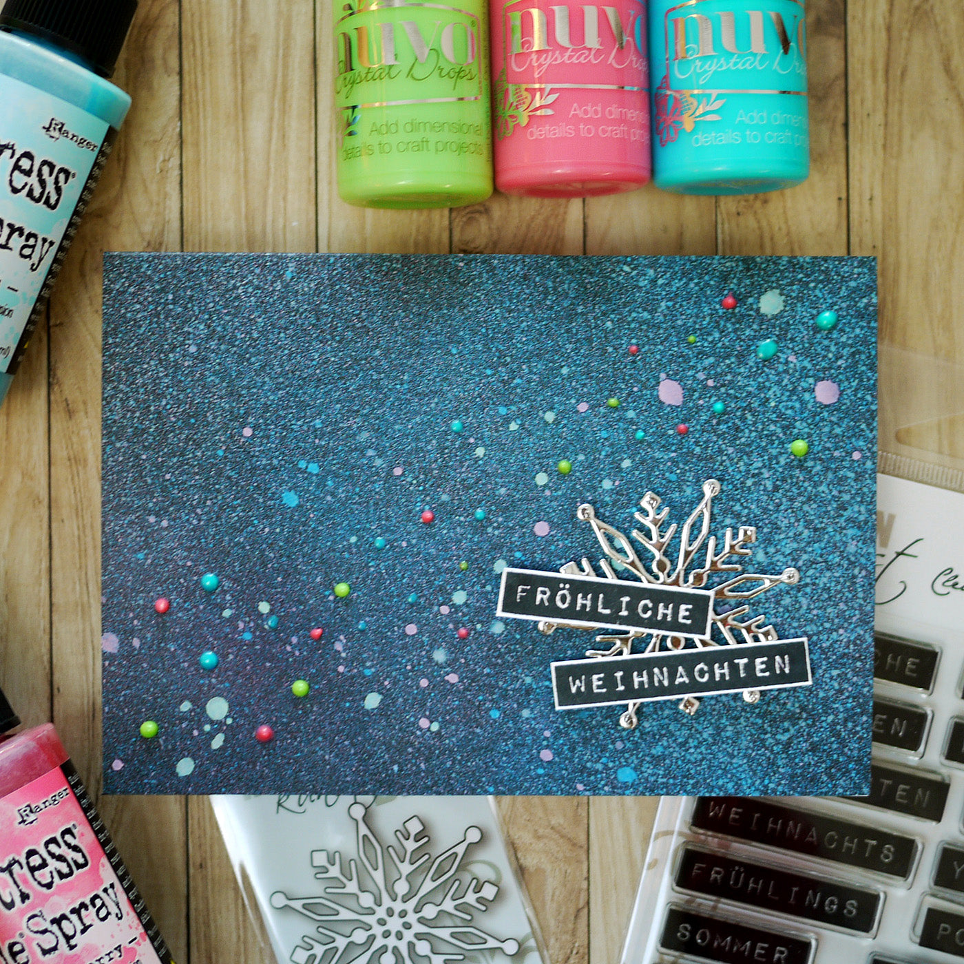 Karten-Kunst Stanzschablone kk-D102 - Mini Snowflake 2