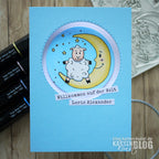 Karten-Kunst Clear Stamps KK-0073 - Viecher im Mond