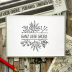 Karten-Kunst Clear Stamps KK-0164 - Doodle Plants