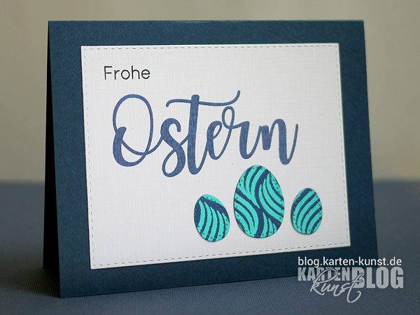 Karten-Kunst Stanzschablone kk-D138 - Mini Pierced Easter Eggs / Gepunktete Ostereier