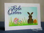 Karten-Kunst Stanzschablone kk-D085 - Easter Eggs Ostereier
