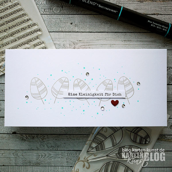 Karten-Kunst Clear Stamps KK-0146 - Aus der Schreibmaschine
