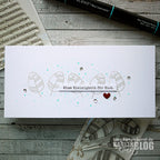 Karten-Kunst Clear Stamps KK-0151 - Scribble Leaves / Moderne Blätter