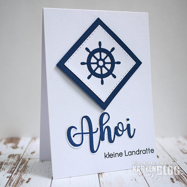 Karten-Kunst Clear Stamps KK-0195 - Riesige Wünsche Ahoi