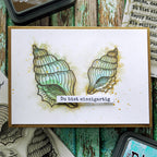 Karten-Kunst Clear Stamps KK-0193 - Meeres-Schnecken