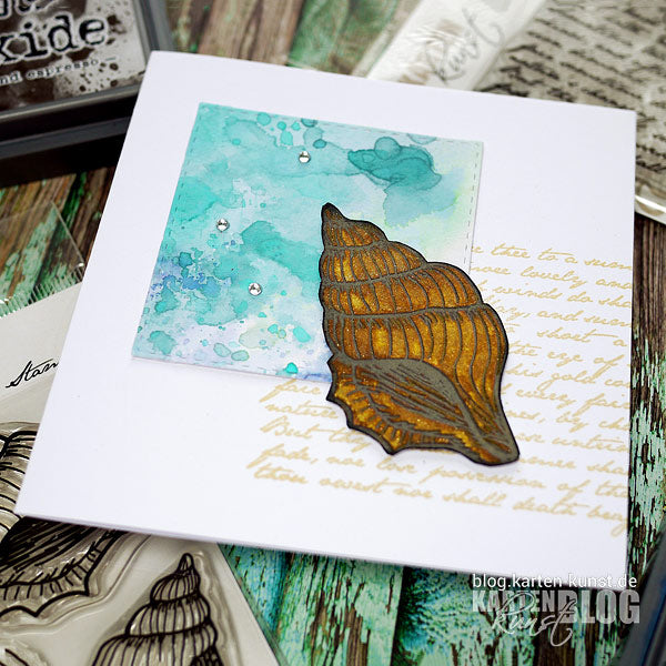 Karten-Kunst Clear Stamps KK-0193 - Meeres-Schnecken