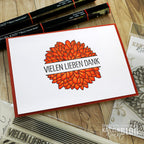 Karten-Kunst Clear Stamps KK-0135 - Chrysanthemum