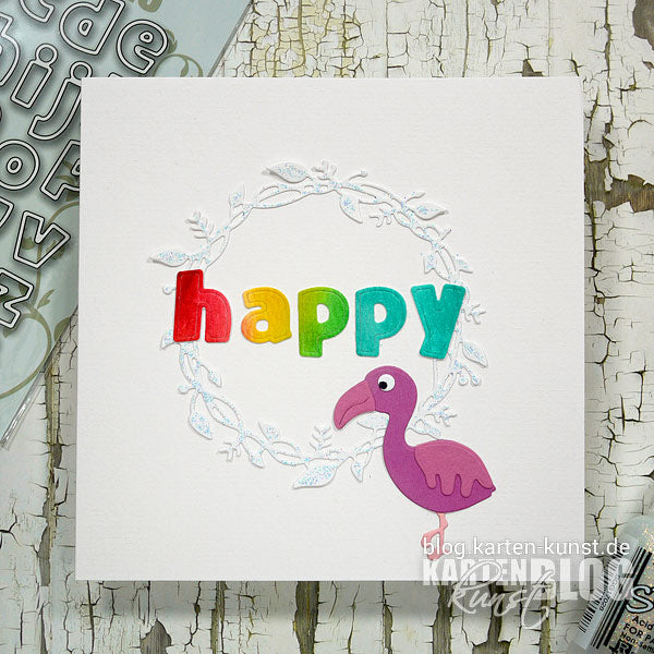 Karten-Kunst Stanzschablone kk-D135 - Lucky Alphabet Lower Case