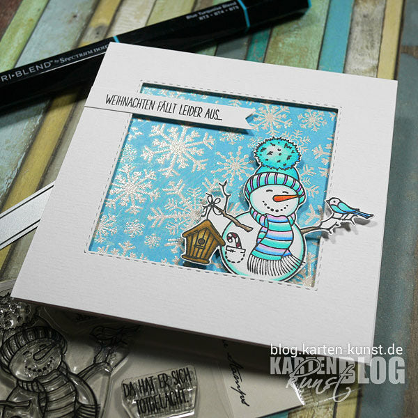 Karten-Kunst Clear Stamps KK-0200 - Weihnachten fällt aus