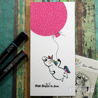 Karten-Kunst Clear Stamps KK-0050 - Barney der Barde