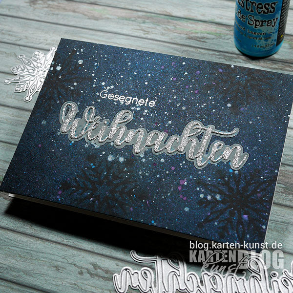 Karten-Kunst Clear Stamps KK-0176 - Riesige Wünsche Weihnachten