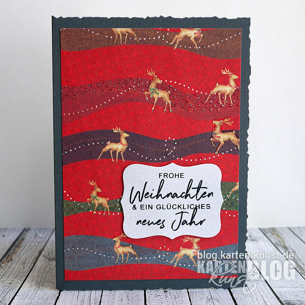 Karten-Kunst Clear Stamps KK-0196 - Spruch-Kombinationen Weihnachten
