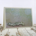 Karten-Kunst Stanzschablone kk-D092 - Nyala Script Happy Birthday