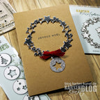 Karten-Kunst Clear Stamps KK-0201 - Weihnachten modern