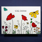 Karten-Kunst Clear Stamps KK-0139 - Scribble Poppies