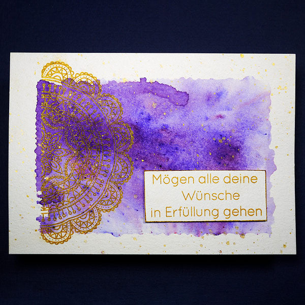 Karten-Kunst Clear Stamps KK-0150 - Mandala Leben