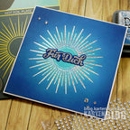 Memory Box Hot Foil Plate - MBF009 Sunburst
