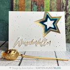 Karten-Kunst Hot Foil Plate kk-HF029 - Dots