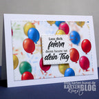Karten-Kunst Clear Stamps KK-0216 - Spruch-Kombi Geburtstag