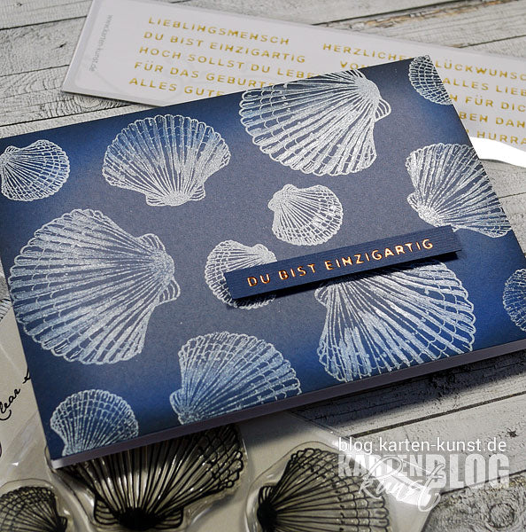 Karten-Kunst Hot Foil Plate kk-HF003 - Mini Worte zum Geburtstag