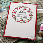 Karten-Kunst Clear Stamps KK-0219 - Mini Frames Obst
