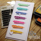 Karten-Kunst Clear Stamps KK-0130 - Labelwriter zum Geburtstag
