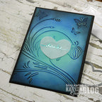 Karten-Kunst Hot Foil Plate kk-HF005 - Schriftzug Danke