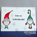 Karten-Kunst Clear Stamps KK-0226 - Wichtelgrüße