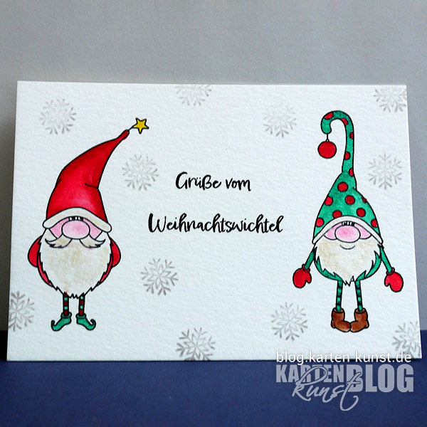 Karten-Kunst Clear Stamps KK-0226 - Wichtelgrüße