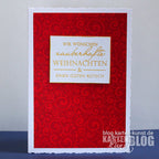 Karten-Kunst Clear Stamps KK-0196 - Spruch-Kombinationen Weihnachten