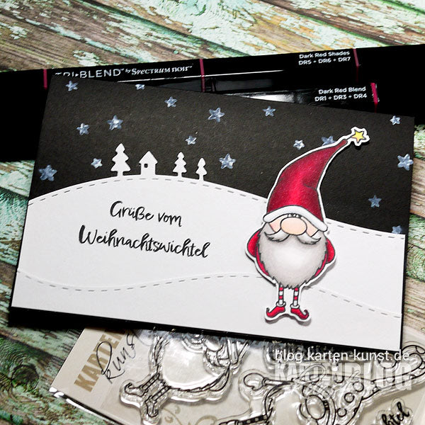 Karten-Kunst Clear Stamps KK-0226 - Wichtelgrüße