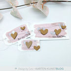 Karten-Kunst Stanzschablone kk-D066 - Tags With Stitches