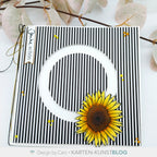 Karten-Kunst Clear Stamps KK-0251 - Scribble Sunflower / Sonnenblume
