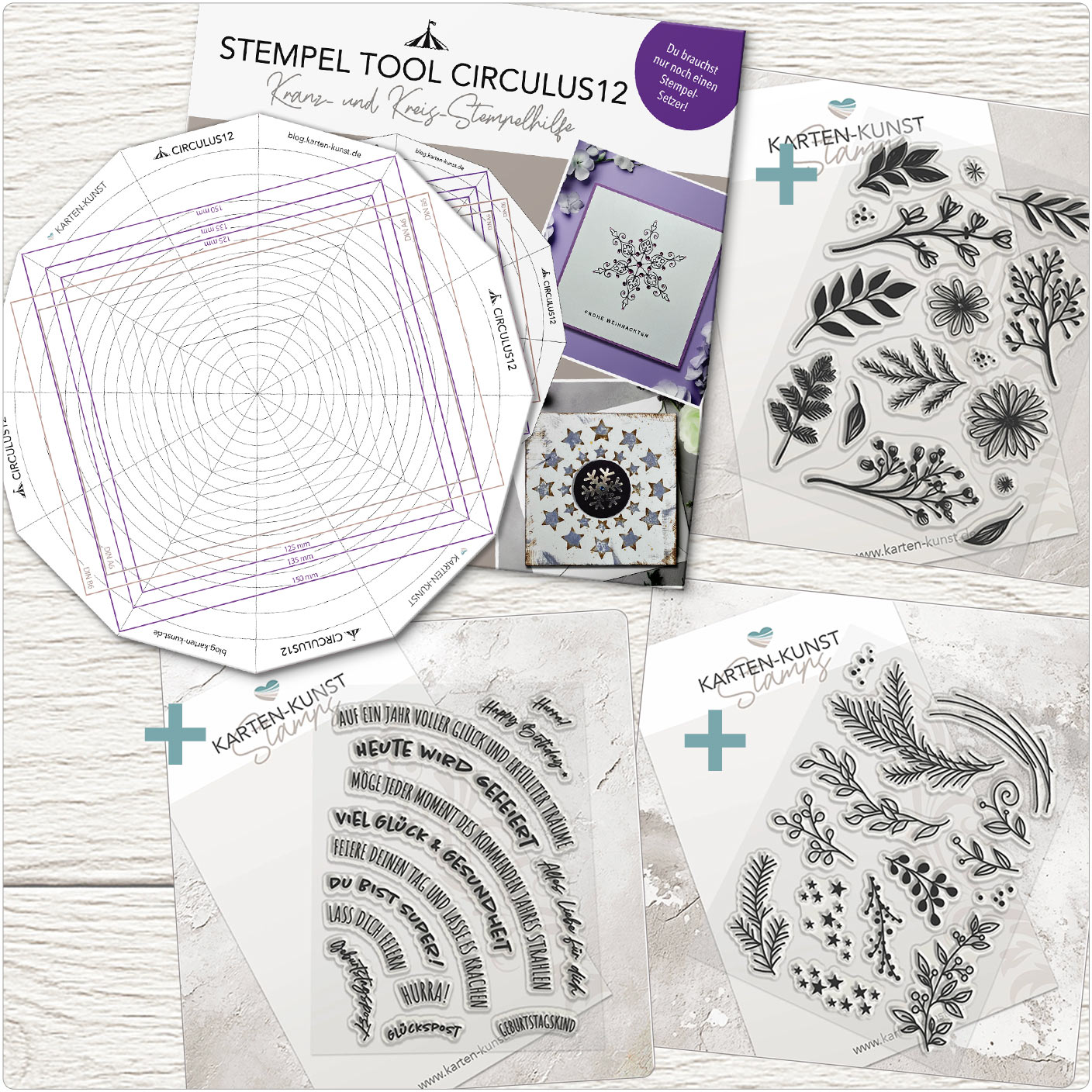 Circulus12 Starter-Set - Stempelkränze in wenigen Minuten