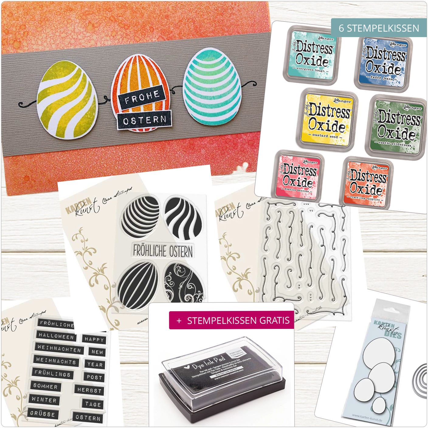 Bundle kaufen und sparen: Rock'n'Roll-Ostereier-Kit