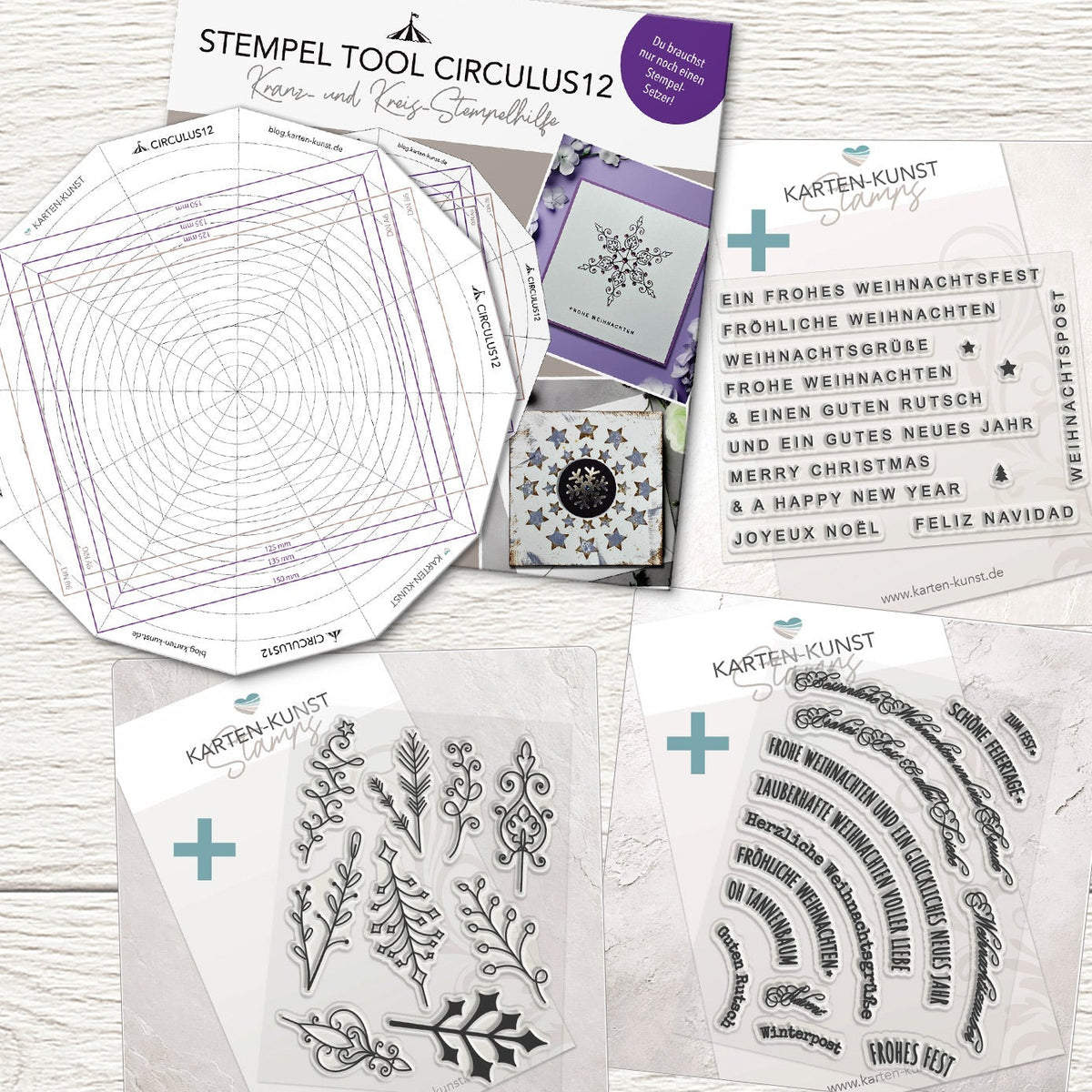 Circulus12 Weihnachts-Bundle "Schneeflocken"