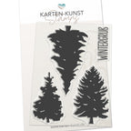 Karten-Kunst Clear Stamps KK-0117 - Winter-Tannen