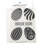 Karten-Kunst Clear Stamps KK-0126 - Ostereier