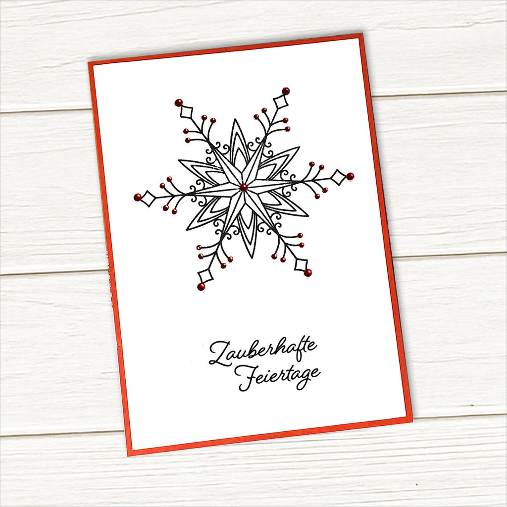 Schneeflockenstempel-Bundle