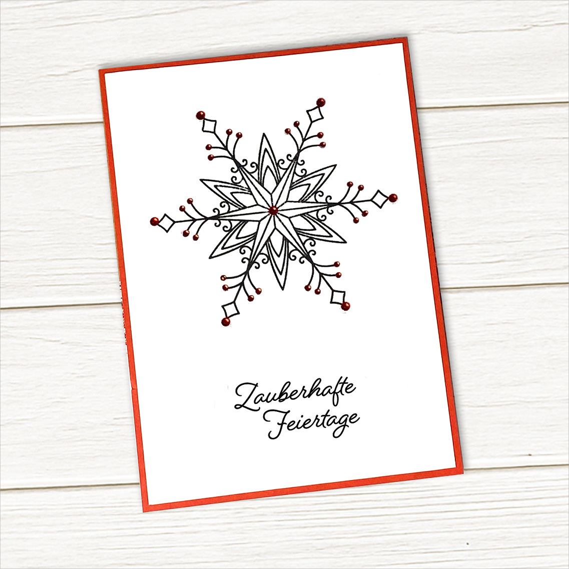 Schneeflockenstempel-Bundle