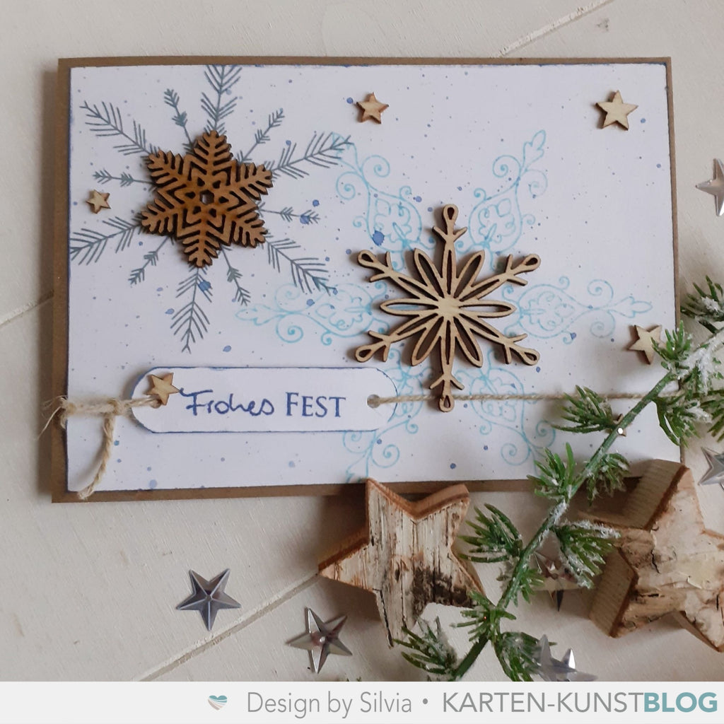 Karten-Kunst Clear Stamps KK-0275 - Circulus12 Schneeflocken