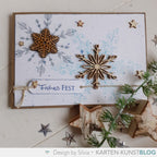 Karten-Kunst Clear Stamps KK-0275 - Circulus12 Schneeflocken